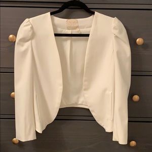 White Tuxedo Blazer